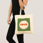 Idea Tote Bag Tragetasche (Vorderseite (Produkt))