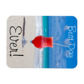 Ideal Beach Vacation Magnet (Horizontal)