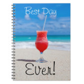 Ideal Beach Vacation Notizblock (Vorderseite)