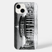 IDEAL CITY Renaissance Architecture Black White Case-Mate iPhone Hülle (Rückseite)