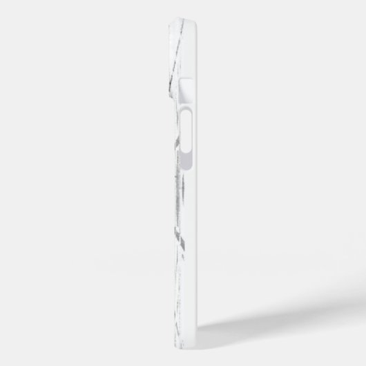 IDEAL CITY Renaissance Architecture Black White Case-Mate iPhone Hülle (Rückseite / Links)