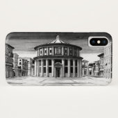 IDEAL CITY Renaissance Architektur Schwarz-weiß Case-Mate iPhone Hülle (Rückseite (Horizontal))