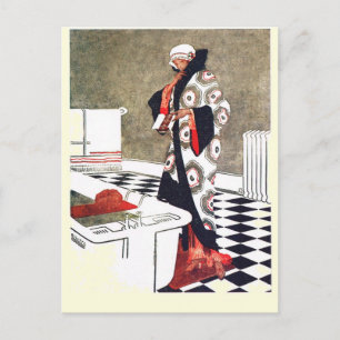 Ideal für das Badezimmer Postkarte