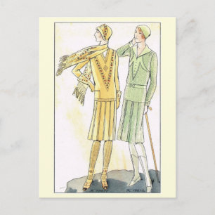 Ideal für ein Landhaus Wochenende Postkarte