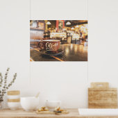 Ideal für Kaffeeliebhaber Poster (Küche)