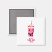 Ideal für mich boba Perltee kawaii niedlich Magnet (Vorderseite/Rückseite)