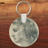 Ideal Head of a Woman by Michelangelo Schlüsselanhänger (Vorderseite)