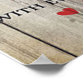 Ideale Dekoration | Auf meinen Ehefrau schreiben | (Ecke)