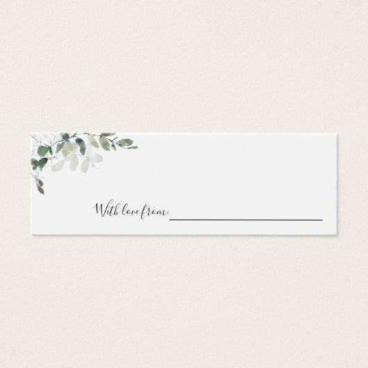 Ideale für die Nacht Eukalyptus Brautparty Hochzei (Vorderseite)