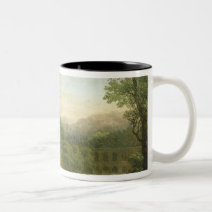 Ideale Landschaft, 1776 Zweifarbige Tasse