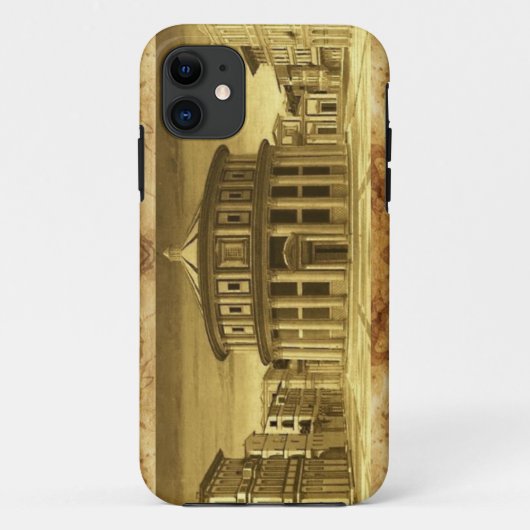 IDEALE STADT.Antiquitätenmuseum Case-Mate iPhone Hülle (Rückseite)
