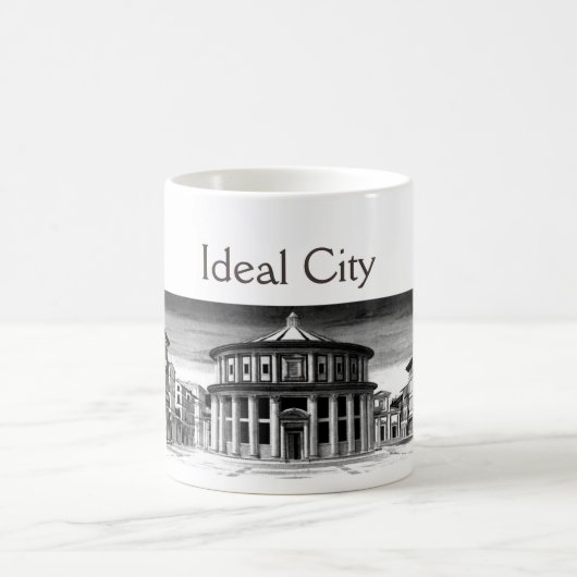IDEALE STADT/RENAISSANCE ARCHITEKTUR,ARCHITEKT KAFFEETASSE (Mittel)