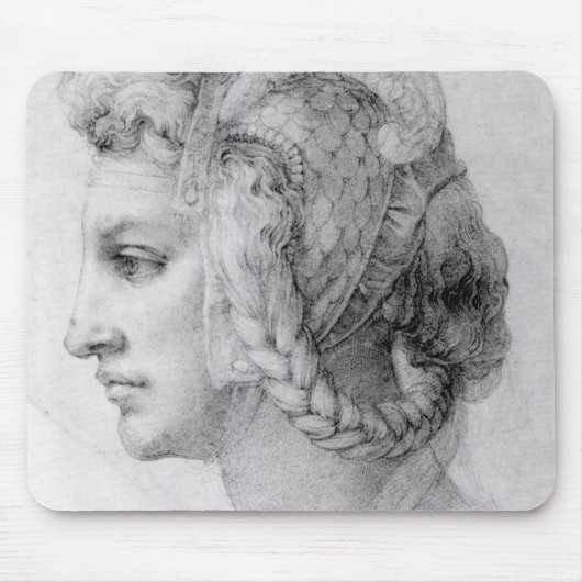 Idealer Kopf einer Frau, c.1525-28 Mousepad (Vorne)
