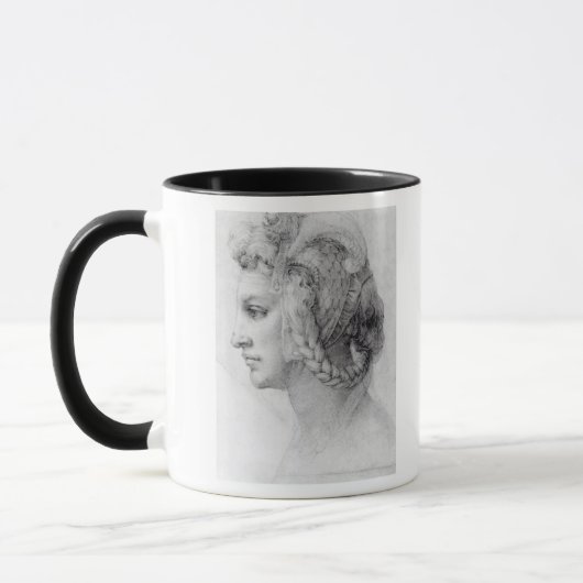 Idealer Kopf einer Frau, c.1525-28 Tasse (Links)