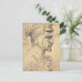 Idealer Kriegerleiter Postkarte (Stehend Vorderseite)