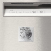 Idealer Leiter einer Frau, c.1525-28 Magnet (In Situ (Geschirrspüler))