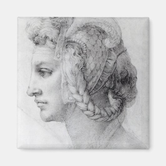 Idealer Leiter einer Frau, c.1525-28 Magnet (Vorne)