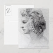 Idealer Leiter einer Frau, c.1525-28 Postkarte (Vorne/Hinten)