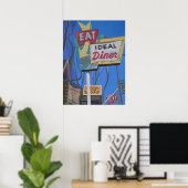 IDEALES ABENDESSEN POSTER (Heimbüro)