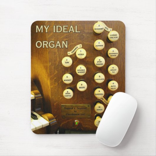 Ideales Organ mousepad (Mit Mouse)