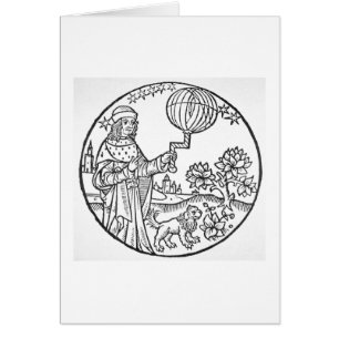 Ideales Porträt von Aristoteles (384-322 BC),