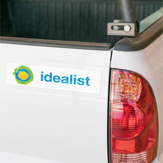 Idealist-Autoaufkleber Autoaufkleber (Auf Lkw)