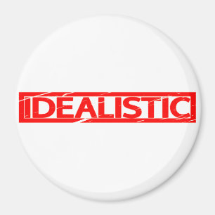 Idealistische Briefmarke Magnet