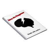 Ideas Are Dangerous – Think Boldly Notizblock (Rechte Seite)