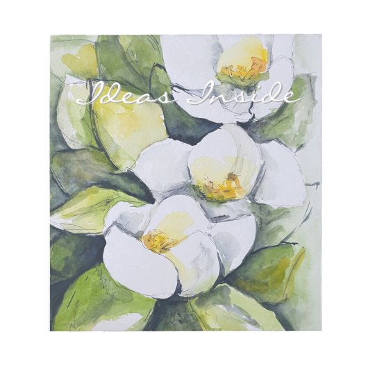 Ideas Inside_Magnolie Notizblock (Vorderseite)