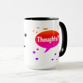 Ideas Inspiration Creativity Teamwork Inspiring Tasse (VorderseiteRechts)