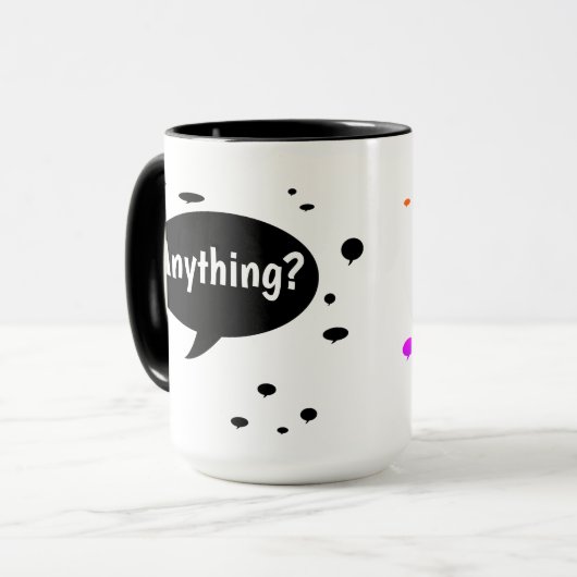 Ideas Inspiration Creativity Teamwork Inspiring Tasse (Vorderseite Links)