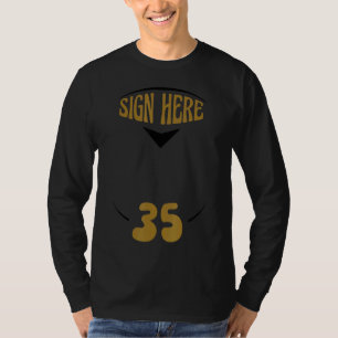 Idee 35. Geburtstag Idee 35 Jahre Einladung Signat T-Shirt