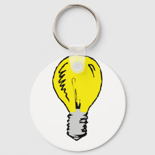 Idee der Leuchtkraft Schlüsselanhänger