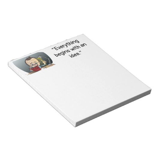 "Idee" Notepad Notizblock (angewinkelt)