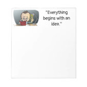 "Idee" Notepad Notizblock (Vorderseite)