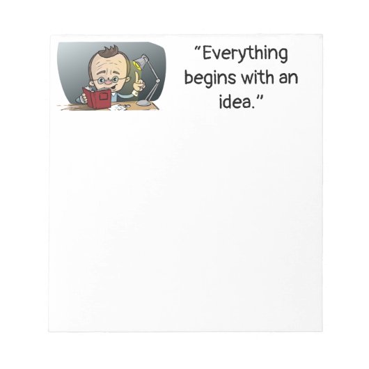 "Idee" Notepad Notizblock (Vorderseite)