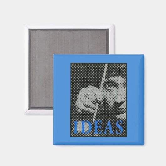 Ideen - 1981 Promo-Grafik Magnet (Vorderseite/Rückseite)