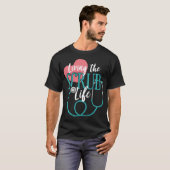 Ideen-Arzt-Assistent Stethoskop T-Shirt (Vorne ganz)