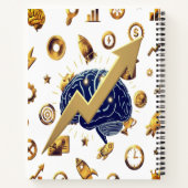 Ideen-Engine – Motivationsnotizbuch Notizblock (Rückseite)