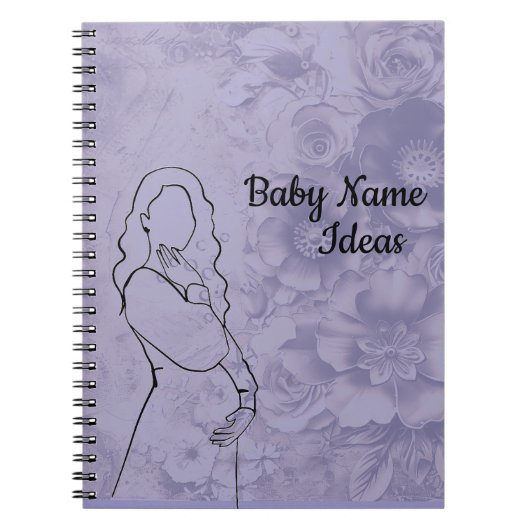 Ideen für Babynamen Notizblock (Vorderseite)