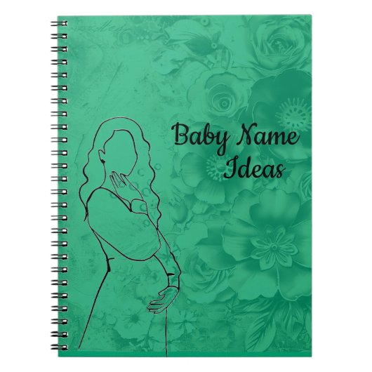 Ideen für Babynamen Notizblock (Vorderseite)