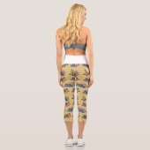 Ideen für Blumengärten Capri Leggings (Rückseite)