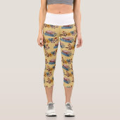 Ideen für Blumengärten Capri Leggings (Vorderseite)