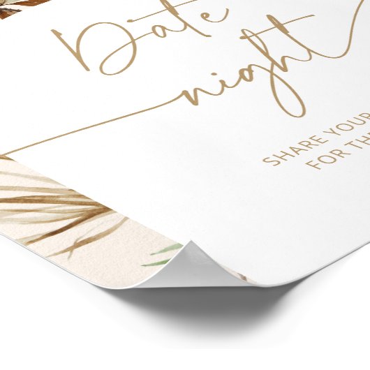 Ideen für Bohemische Dattelnacht. Date Jar Bridgam Poster (Ecke)