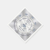 Ideen für christliches Party, Personalisiert, Chri Serviette (Ecke)