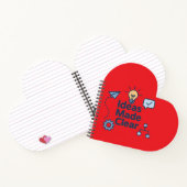 Ideen für Clear Heart Notebook Notizblock (Innenseite)