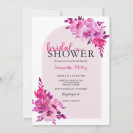 Ideen für das Hot Pink-Brautparty Einladung