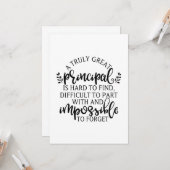 Ideen für den Hauptanerkennungstag Karte (Vorderseite/Rückseite Beispiel)