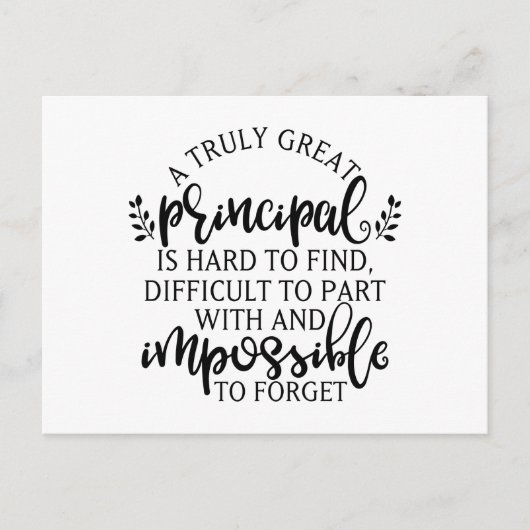 Ideen für den Hauptanerkennungstag Postkarte (Vorderseite)