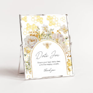 Ideen für die Nacht der Wiesenbienen. Datum jar br Poster